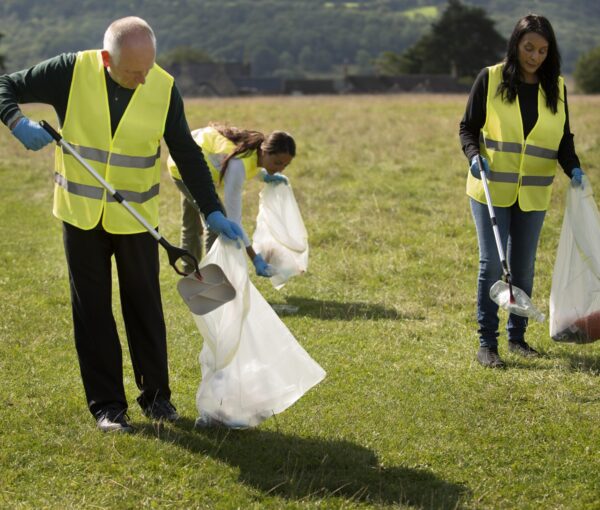 people-doing-community-service-by-collecting-trash